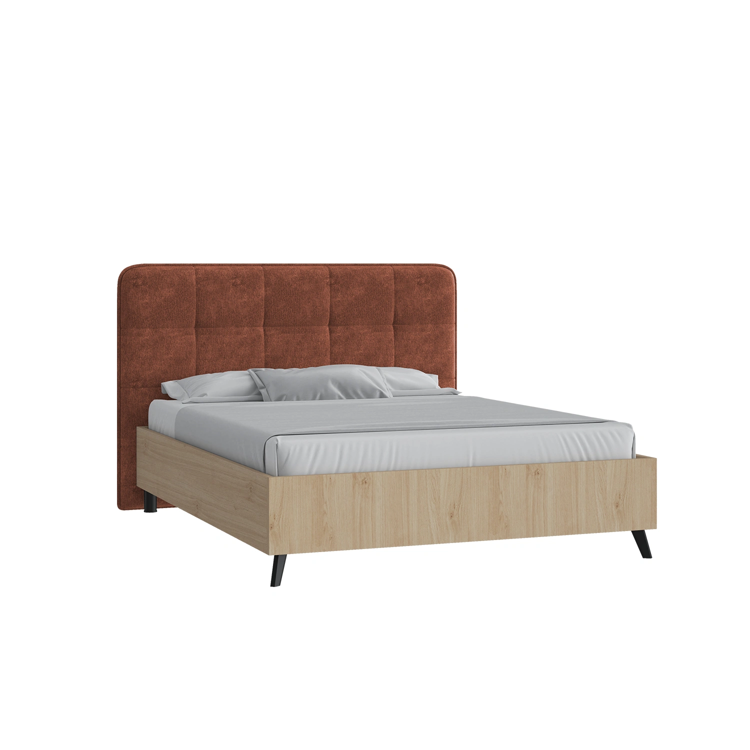 Кровать Остин 90х200 оранжевый закат