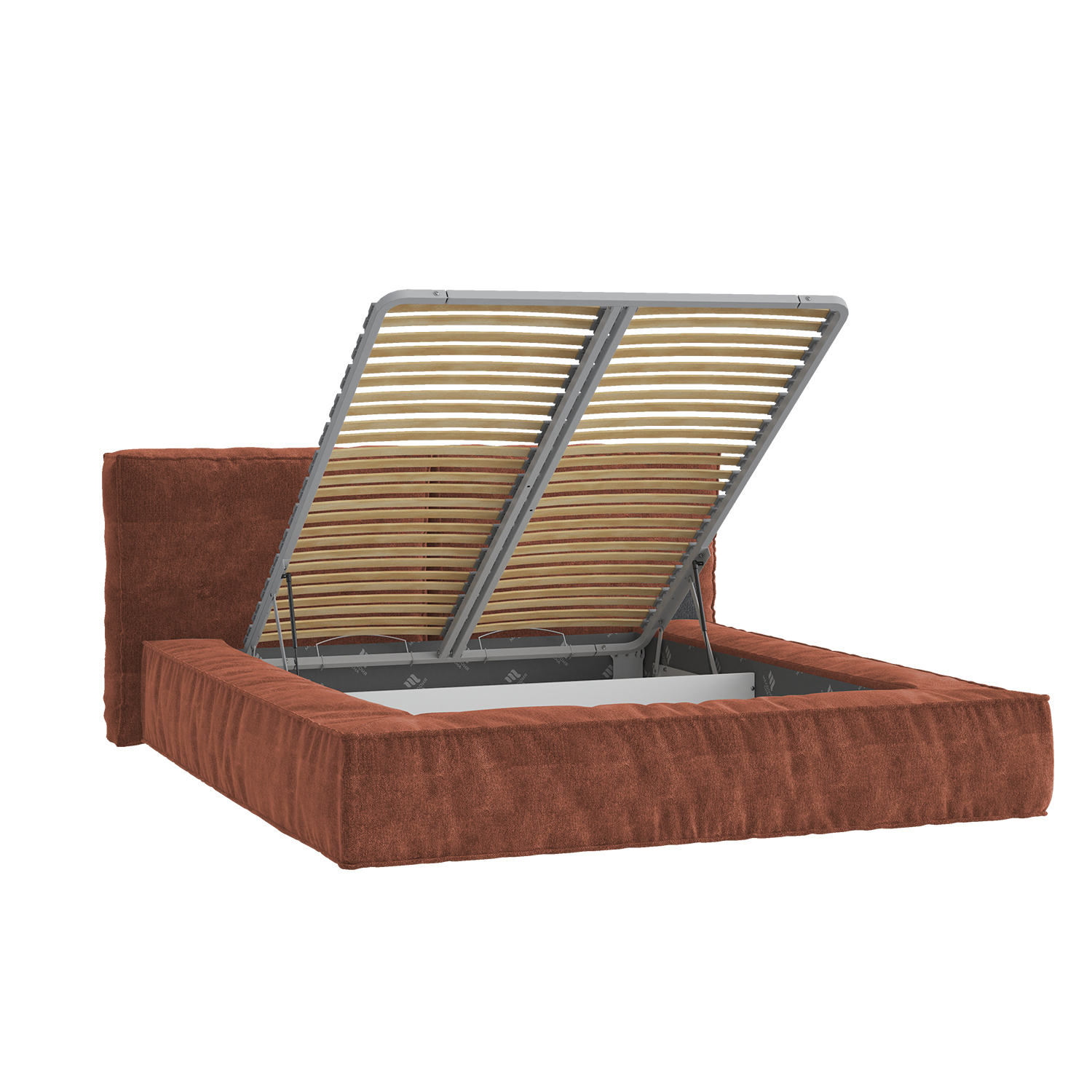 Кровать Чикаго 180х200 оранжевый закат