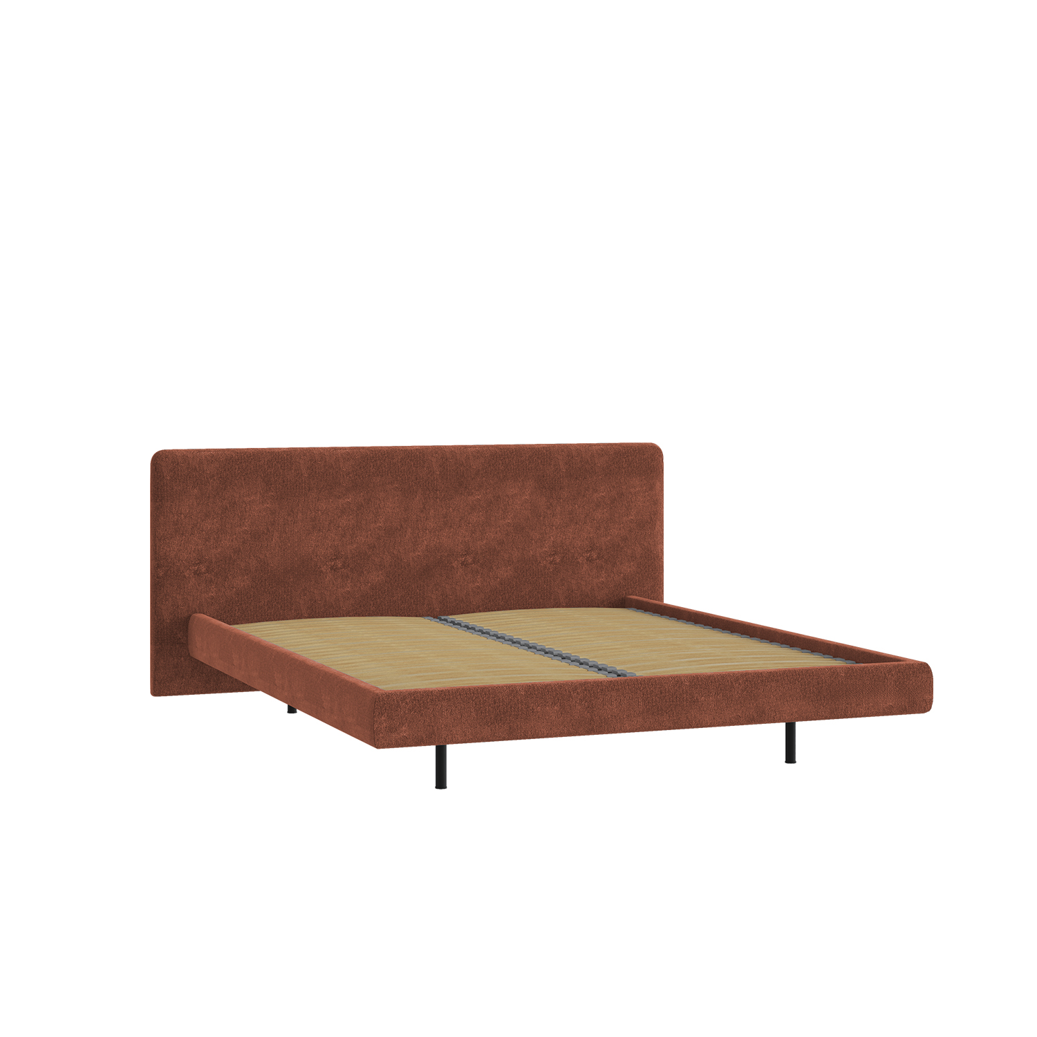 Кровать Палермо 180х200 оранжевый закат