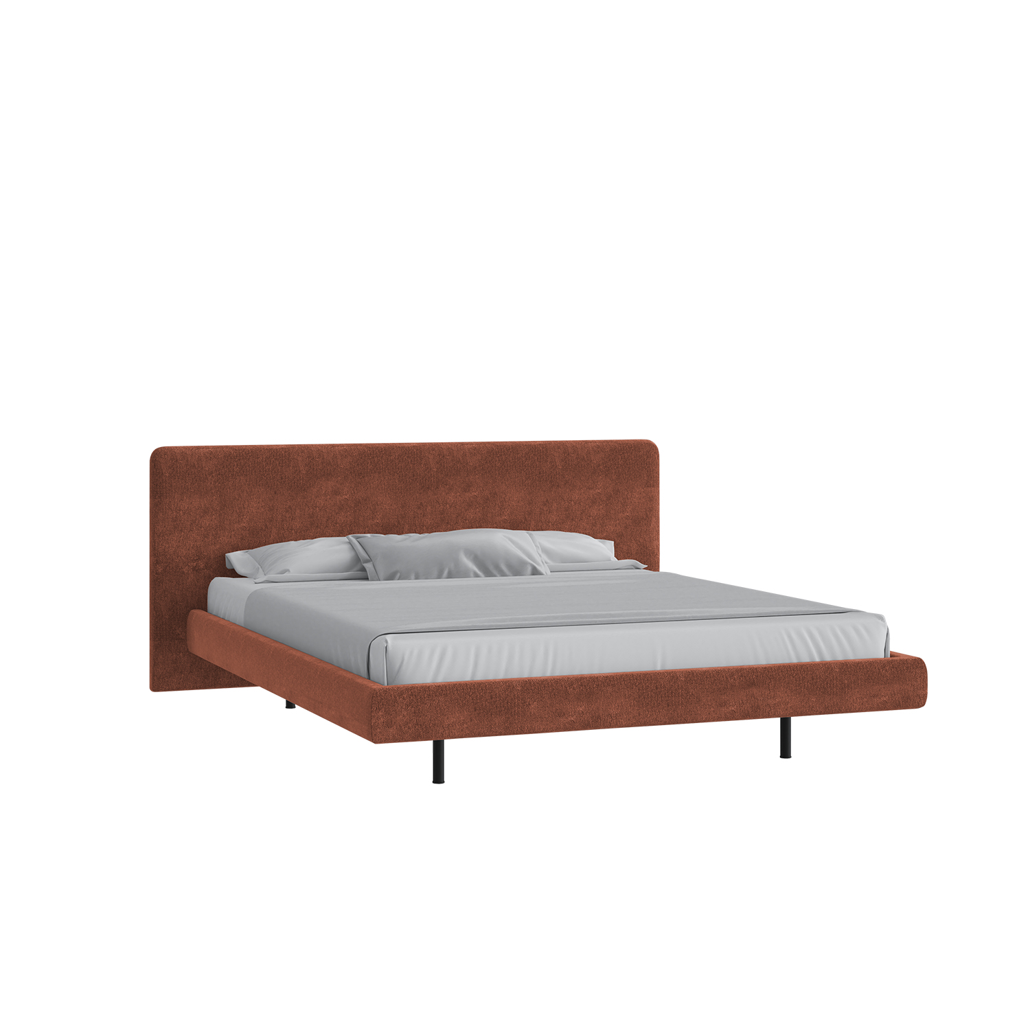 Кровать Палермо 180х200 оранжевый закат